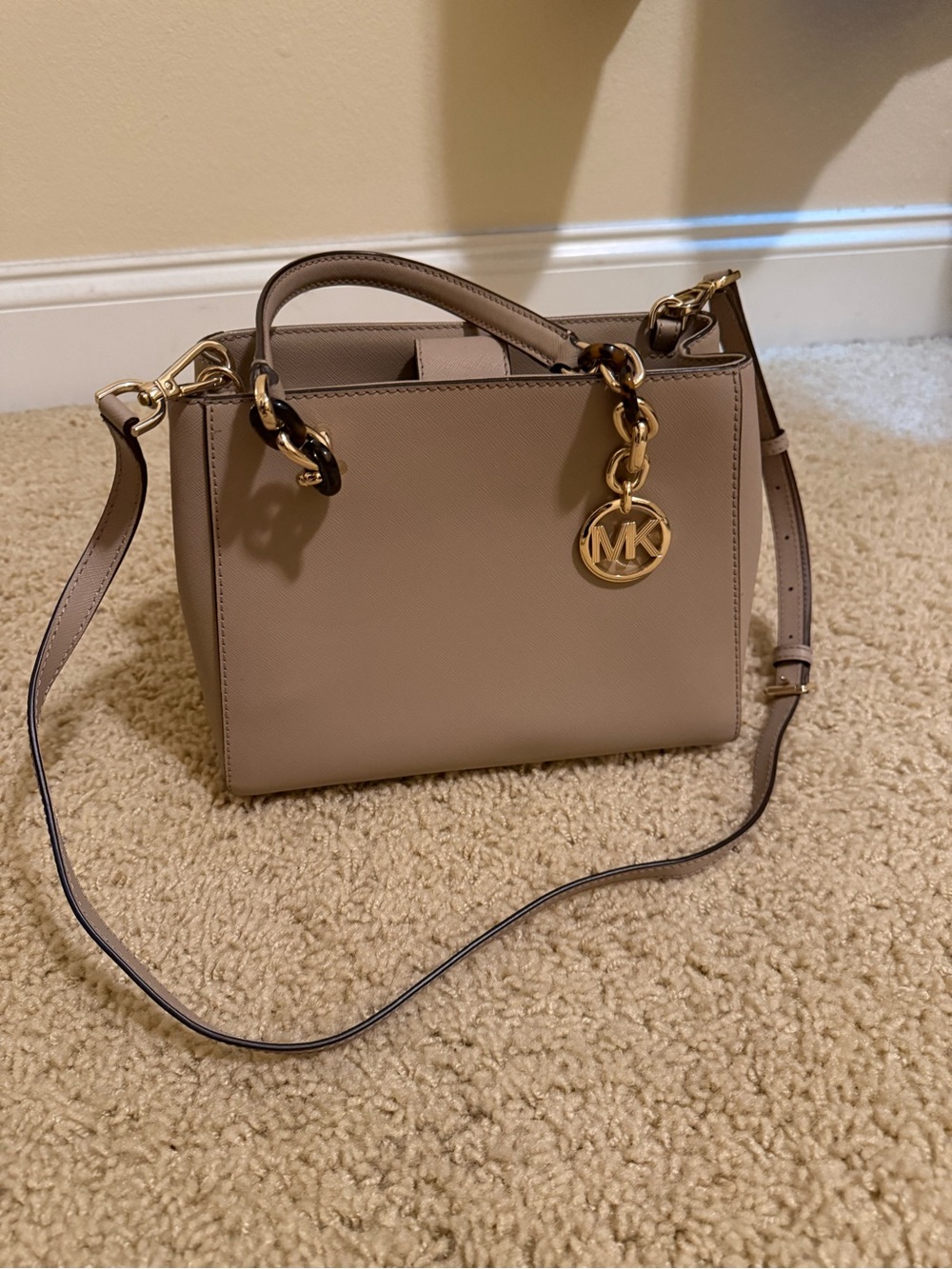 MK tan crossbody